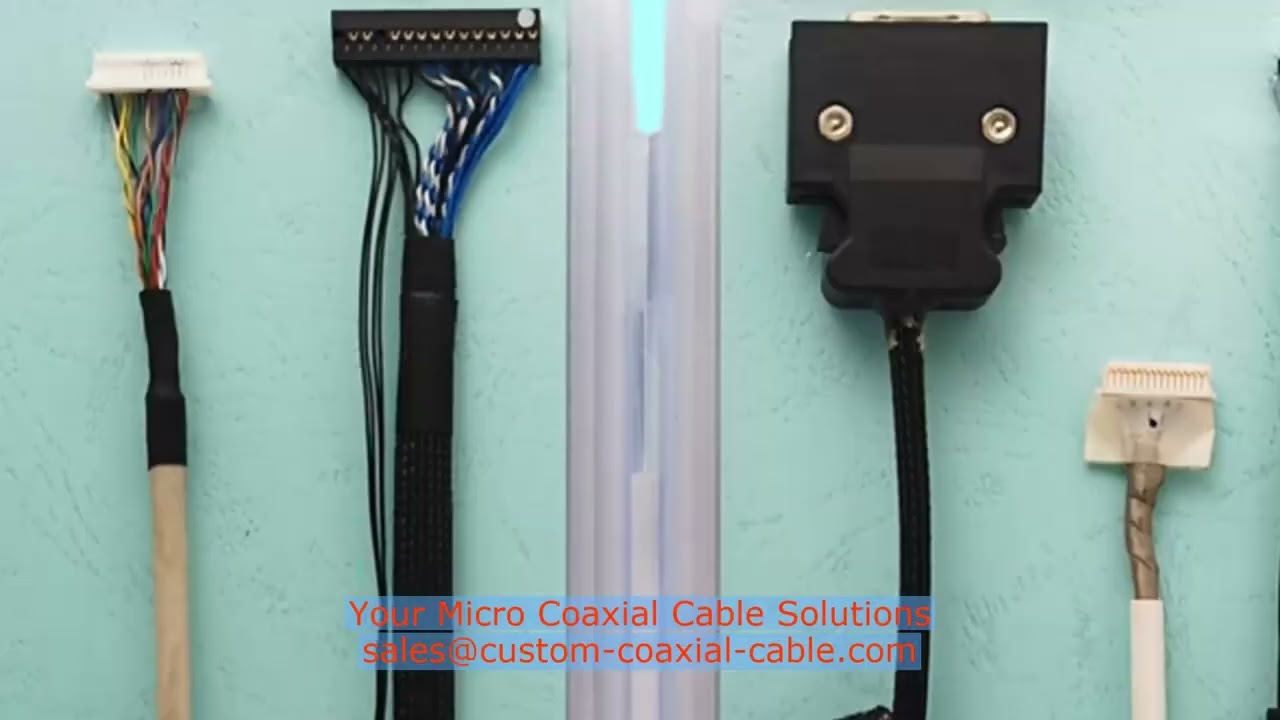 OEM-Ready Custom tailored Ipex Cabline Micro-Coax-Cable Premium Built for Factory Automation by Sout
