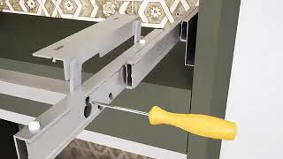 ATIM Opla Folding Pull-Out Top Aligned With Shelf