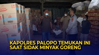 Kapolres Palopo Sidak Distributor Minyak Goreng Dan Temukan Ini...