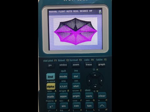 HOW TO MAKE INSANE GRAPHS ON TI84 PLUS CE! (Your math teacher will be amazed)