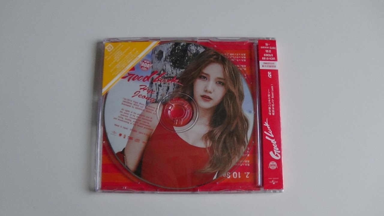 Unboxing AOA 5th Japanese Single Album Good Luck (Hyejeong Edition