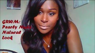 Grwm Ootd Pearly With Chiffon Blue