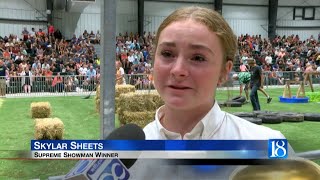 Skylar Sheets Wins Supreme Showmanship