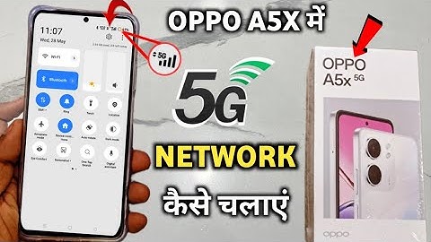 oppo A5x me 5g network kaise chalaye|| oppo A5x 5g network setting