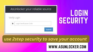 Asunlocker Login 2 Step Telegram Security easy to use to save account screenshot 3