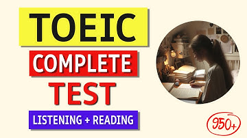 TOEIC 2024 Listening & Reading Practice Test with Answer Key! Boost Your Score Now!
