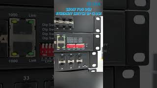 🎥 Take a Closer Look at Our Industrial Ethernet Switches #machine #robotics #electronics