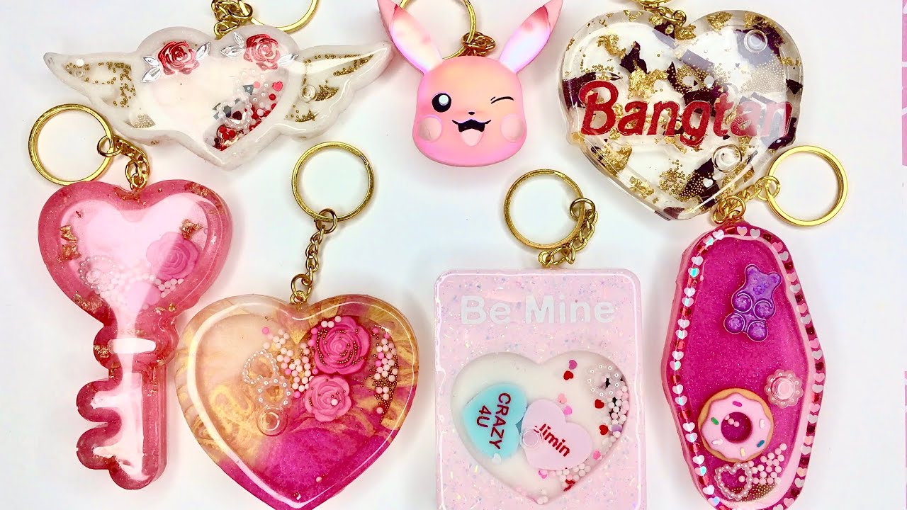 Watch me resin: Valentines Day Edition | Sweet Art Crafts