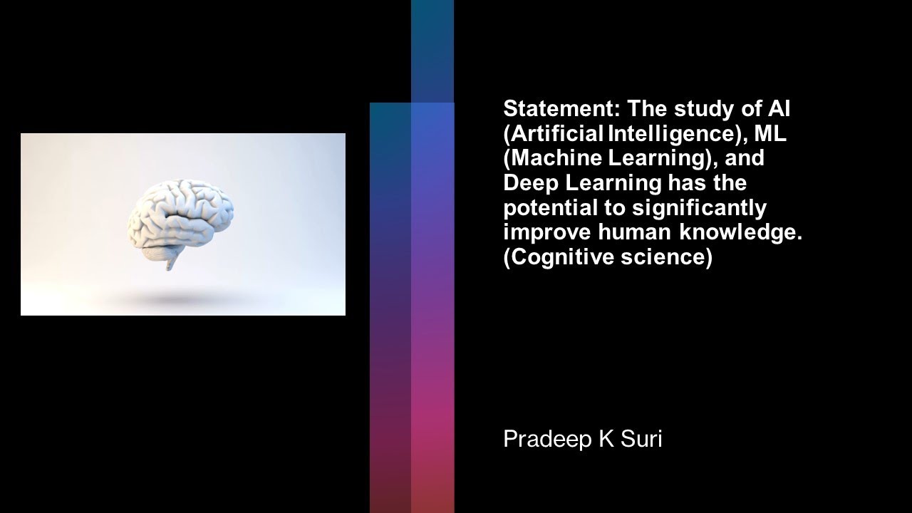 Select The True Statements About The Process Of Learning Ai. Statement: The study of AI (Artificial Intelligence), ML (Machine