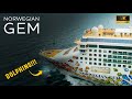 Norwegian Gem Cruise Ship | Port of Miami Departure - 4k