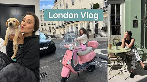 A day in my life in London  - Puppy yoga- Soul Cyc...