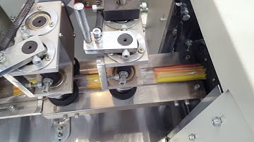 Multi-pcs straw packing machine