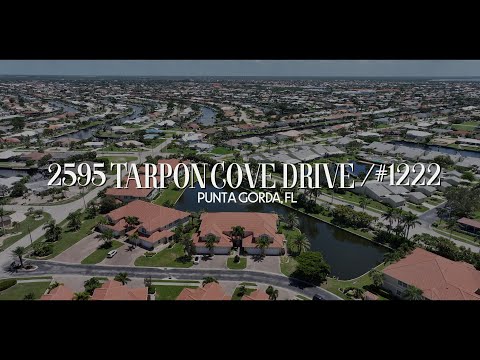 2595 Tarpon Cove Drive, Punta Gorda, FL home video tour