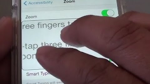 iPhone 6: How to Use Zooming Features