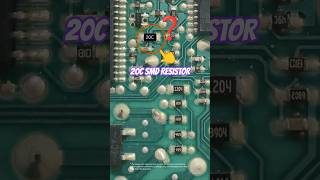 20C SMD Resistor decoding #smdresistor #smd #resistance #electronics
