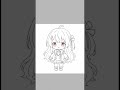 絵を描き始めて43日目!今回はホロライブReGLOSS所属の音乃瀬奏さんを描かせて頂きました!#ホロライブ #音乃瀬奏 #線画AI