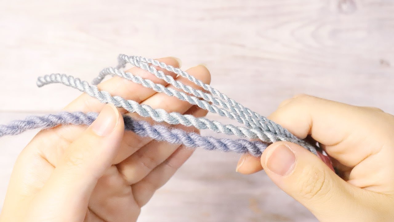 Just twist and you're done! How to make a twist rope - YouTube