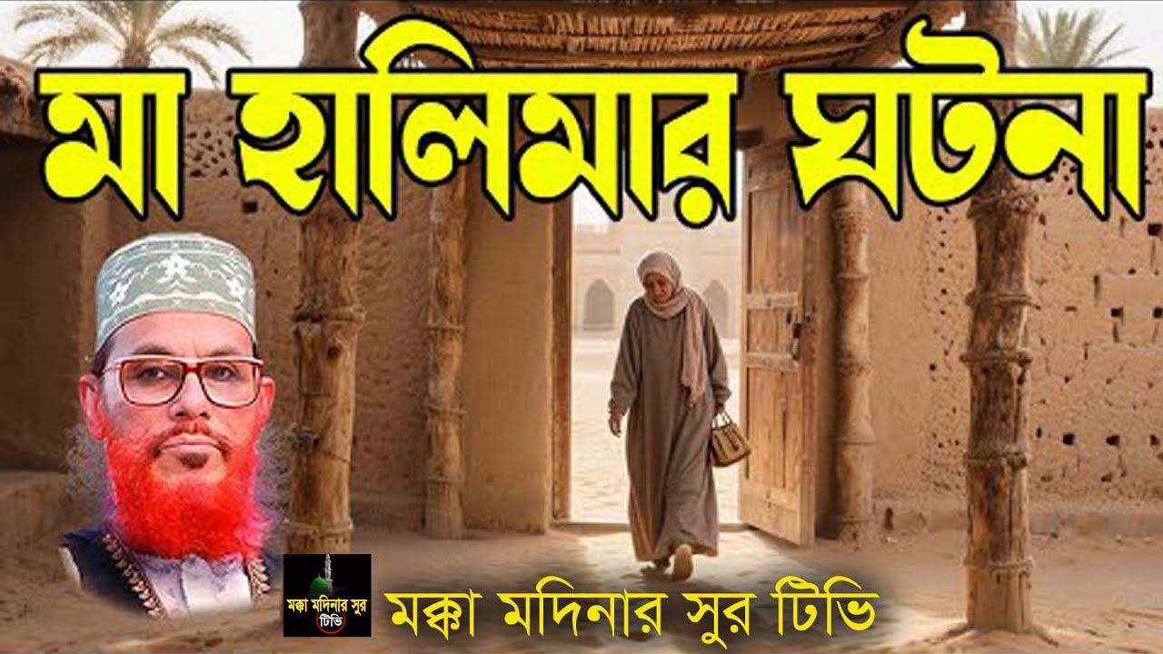 মা হালিমার জীবনে মহান নবীর আগমন,মাওলানা দেলোয়ার হোসেন সাঈদী,Allama dilawar hisaine sayedi