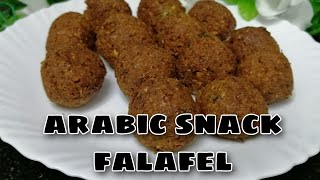 How to make falafel/ easy and crispy falafel/authentic arabic falafel