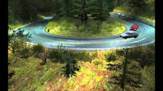 rfactor [Mount Akina downhill] [AE86 VS.  EG6]