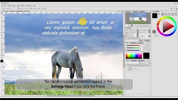 AliveColors: Working with Text