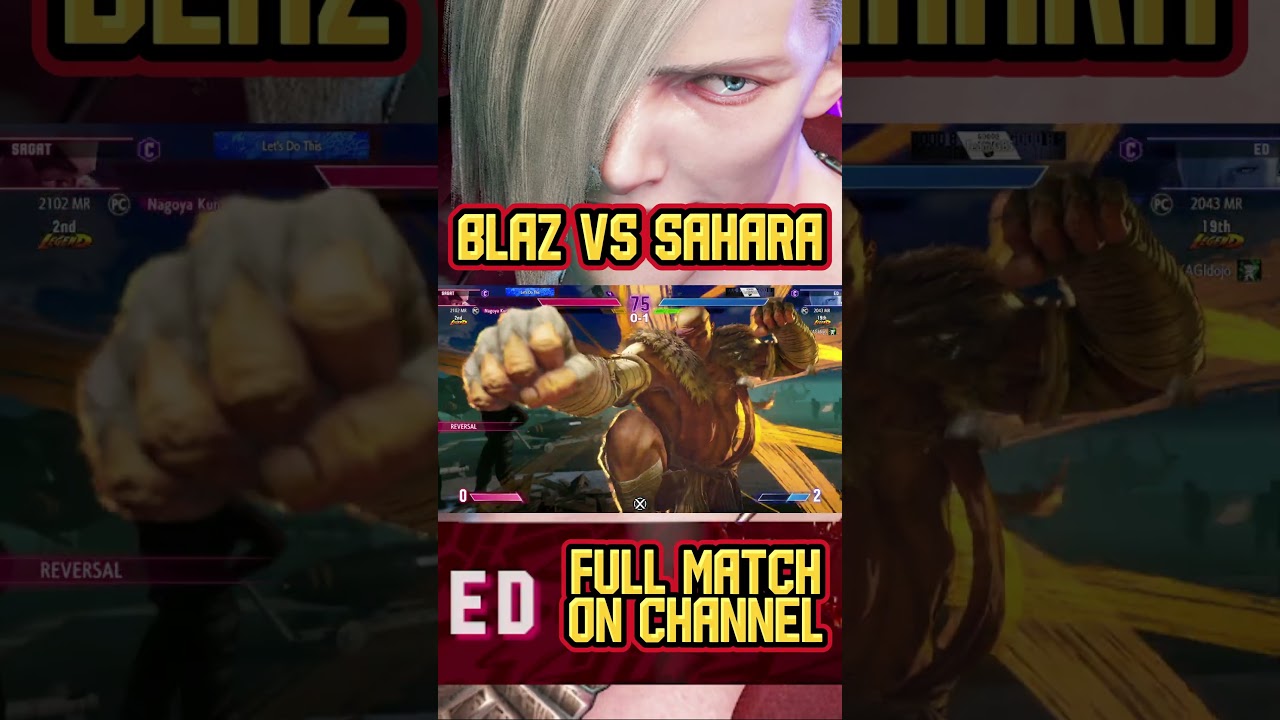 Sahara DESTROYS with 2 INSANE Ed Combos 😱 | SF6 Shorts