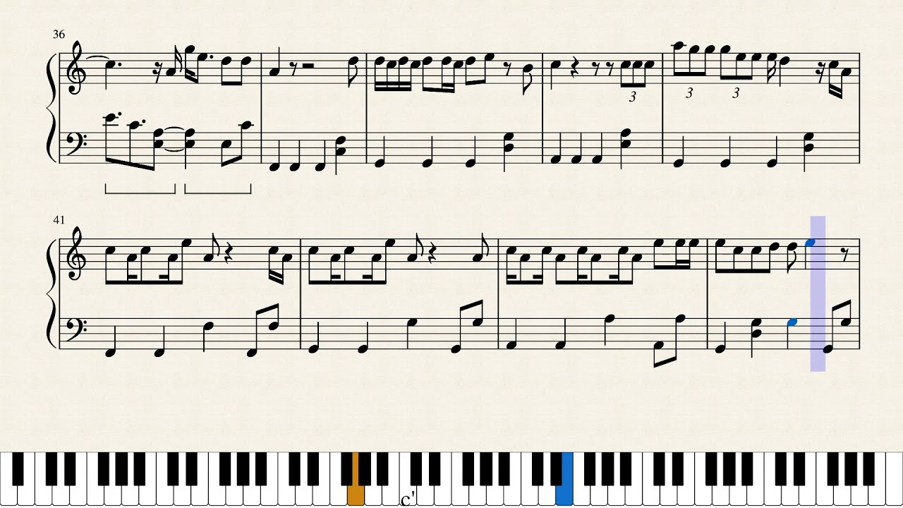 세븐틴 SEVENTEEN - My My [피아노 커버 Piano Cover]