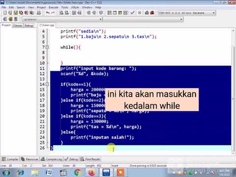 Membuat Program Kasir
