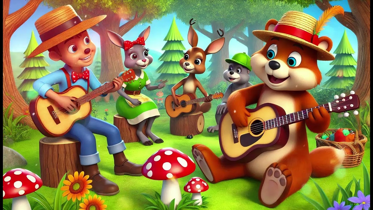"Forest Friends' Song | @BabySharkKidsAlotsofSongsPT | Cartoon Children's Songs"