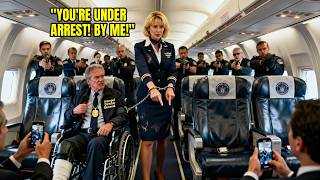 Karen Handcuffed Wheelchair Passenger to Seat on Flight 303 — Until He Stood Up, Shocked Everyone