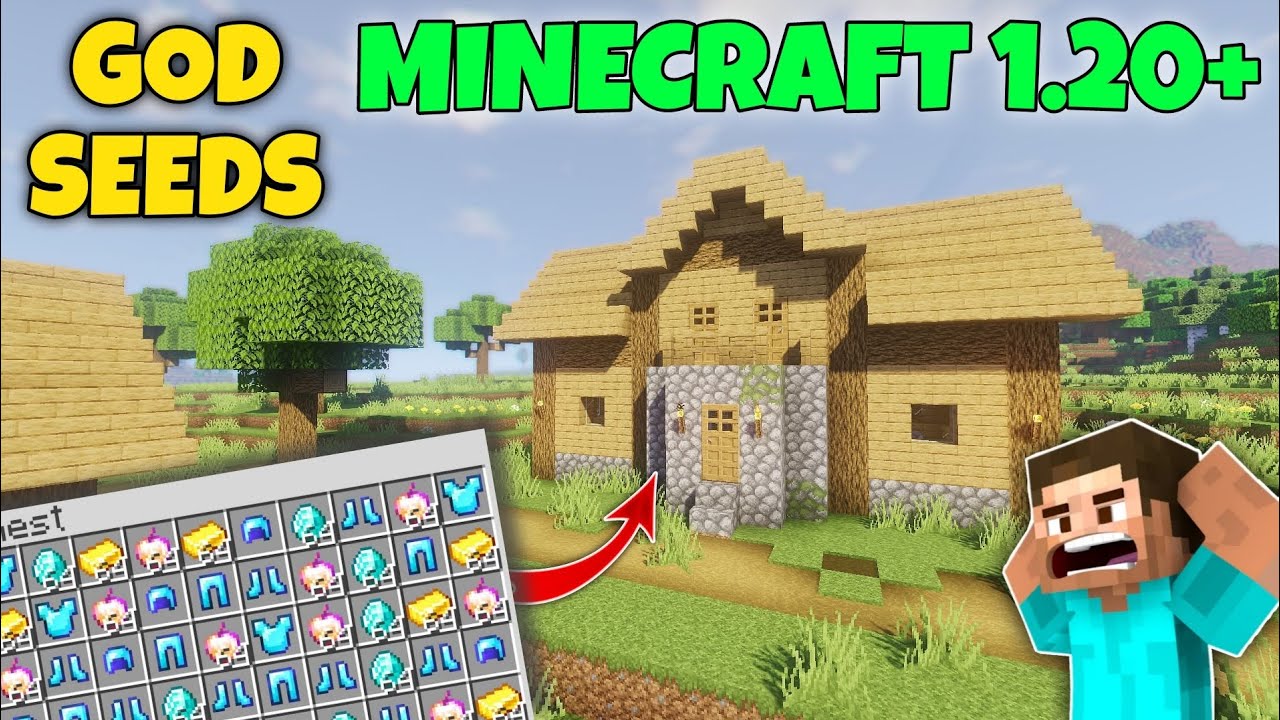 Top 3 Best Seeds For Minecraft PE 1.20 || Minecraft PE Best Seed - YouTube