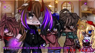 William Stuck in a room with the missing Children | Afton Family | Gacha Nebula