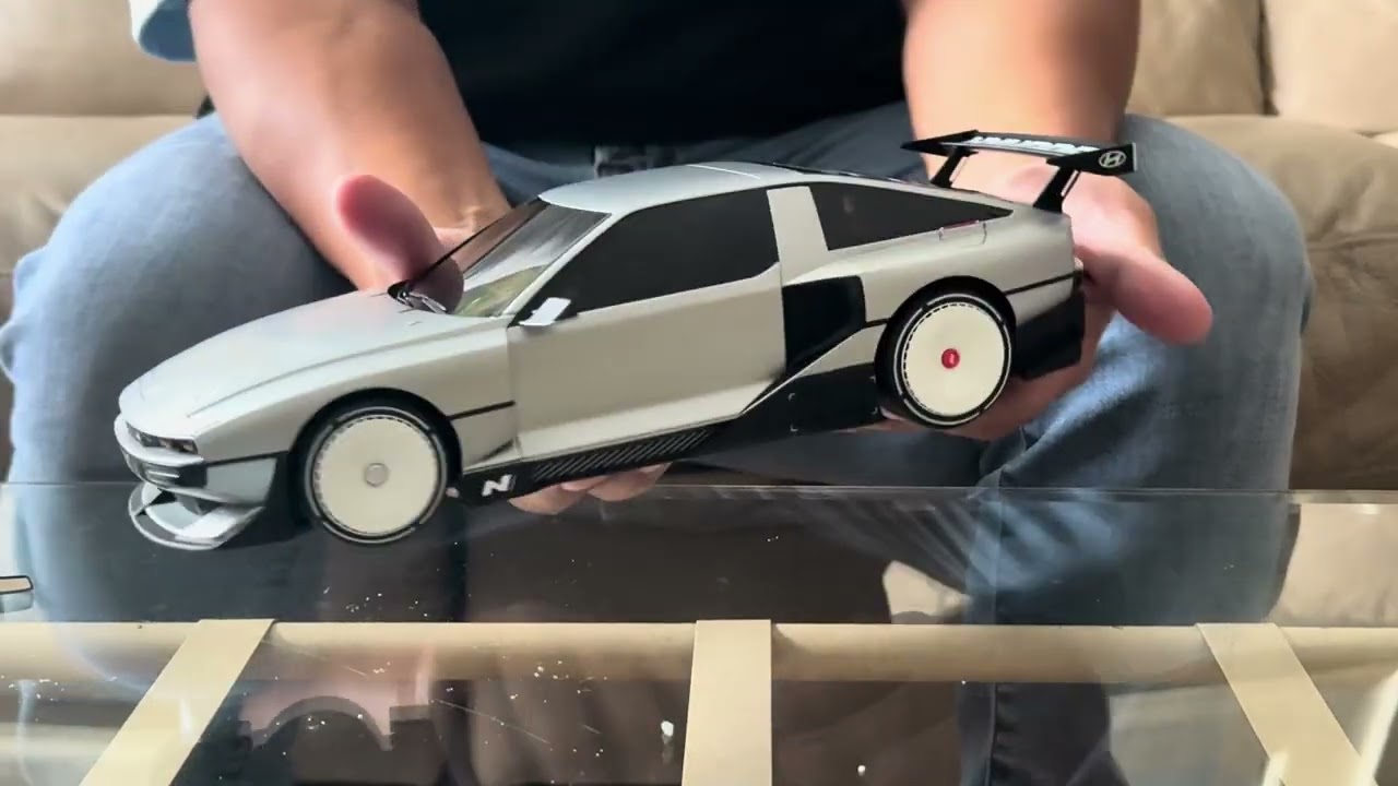 Hyundai N Vision 74 (1/18 scale resin car model) made by