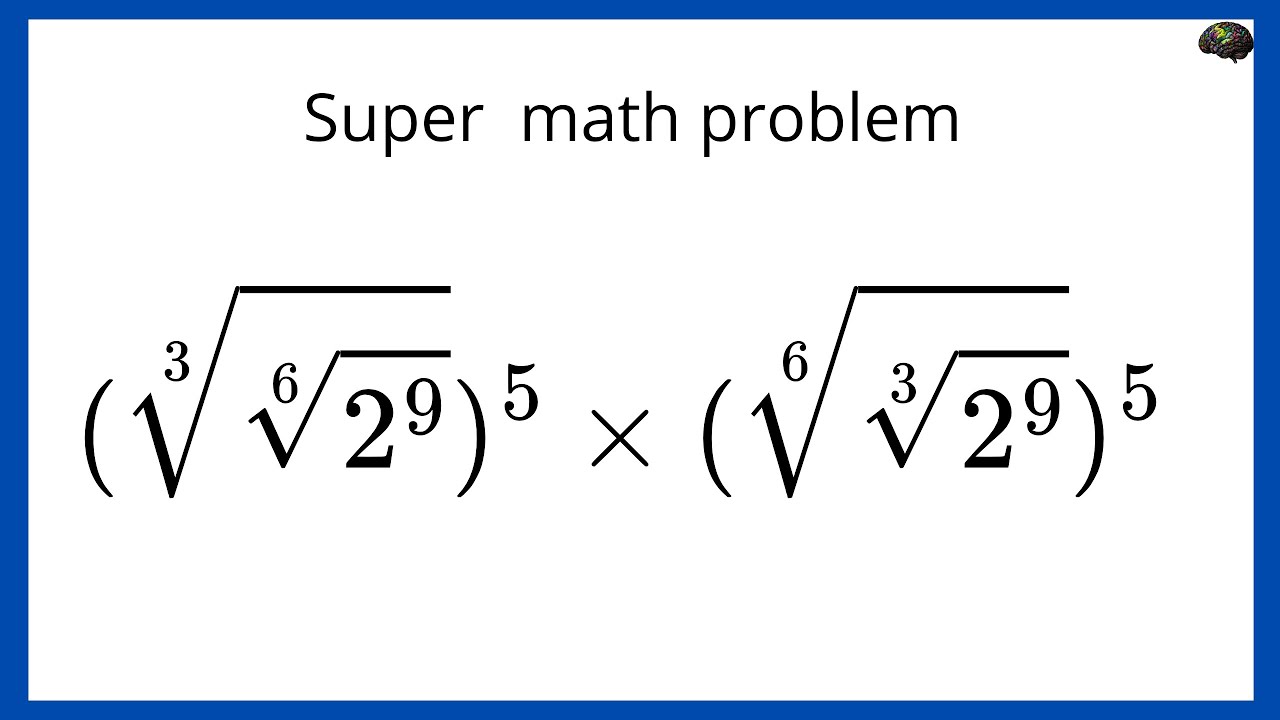 SUPER Math Problem - SQUARE ROOTS