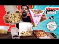 La Pinoz Vs Chicago Pizza | Comparison Video | Best Pizza,Pasta and Garlic Bread in Delhi|Choco Lava