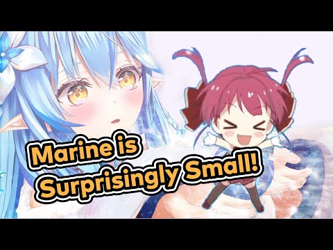 [Eng Sub] Lamy's impression of Holomem's height (Yukihana Lamy)[Hololive]