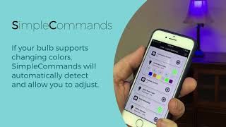 AppleWatch/iPhone with Smart Bulbs, Switches and Plugs using SimpleCommands
