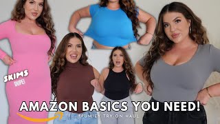 Amazon Skims-Inspired Basics YOU NEED! || PUMIEY