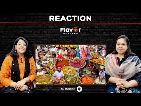 800+ Food Items 😱 | A LUXURY WEDDING in Indian Punjab | Reaction!