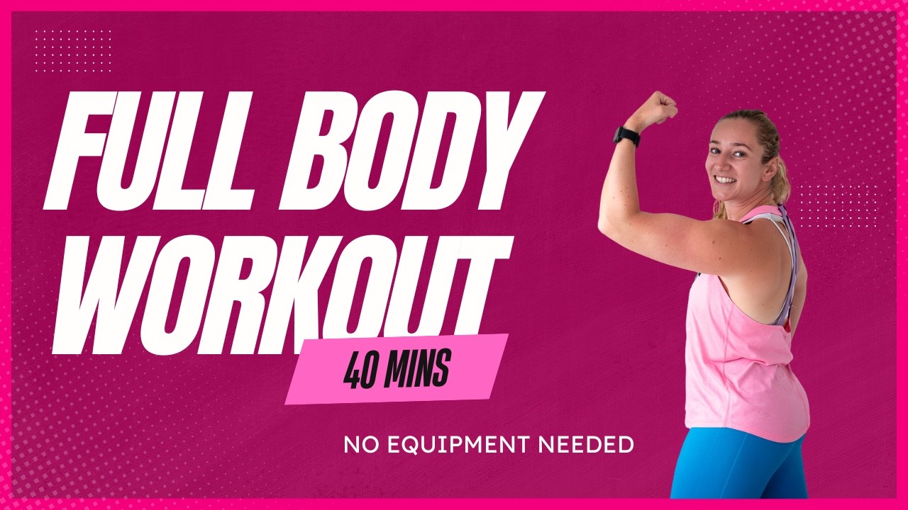 40 min Body Weight Workout - Full Body Workout - No Equipment - YouTube