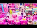 15 Minutes Satisfying with Unboxing Fancy Barbie Wedding Bedroom Collection Review | ASMR