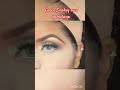 green 💚 Smokey bridal eyemakeup #youtubeshorts #ytshorts #shortsfeed #eyebrows #trending #makeup