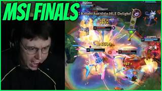 Caedrel Reacts To The Ending Of A BONKERS MSI Finals (BLG VS HLE)