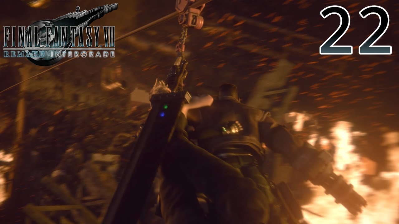 Final Fantasy 7 Remake Intergrade - #22 - НЕБО ПАДАЕТ!!