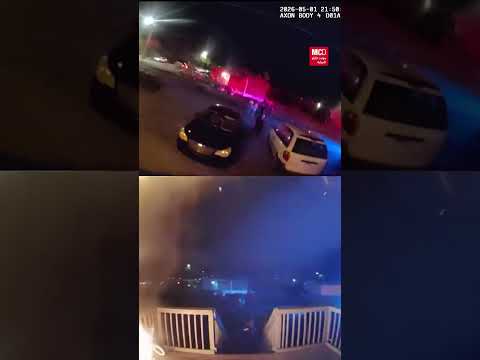 شرطي يقتحم منزلا مشتعلا وينقذ أم ا وطفليها من الموت في تينيسي