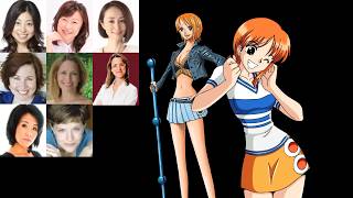 Perbandingan Suara Anime - Nami (One Piece)