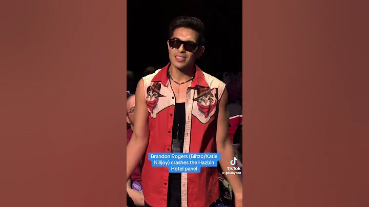 Crashing another #HazbinHotel panel