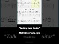 A Minor Blues from Talking Jazz Guitar #1