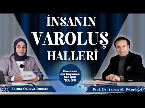 İnsanın Üç Varoluş Hali | Prof. Dr. Şaban Ali Düzgün