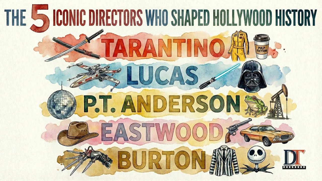 Пять культовых режиссеров, изменивших историю Голливуда: Тарантино, Лукас, Андерсон, Иствуд и Бер...